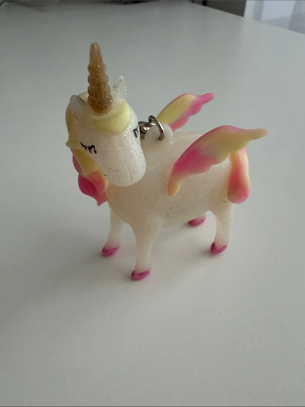 Bath & Body Works - Full Unicorn - Hand Sanitizer Holder - Glitter - Rainbow